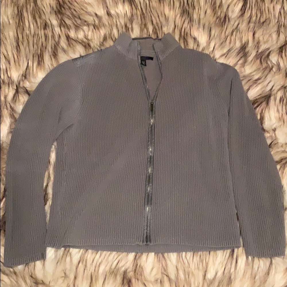 Kenneth Cole Reaction zip sweater.